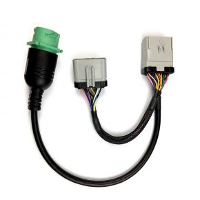 RP1226 Male to Female to J1939 Extension Splitter Y Cable for ELD Device Truck diagnostic cable