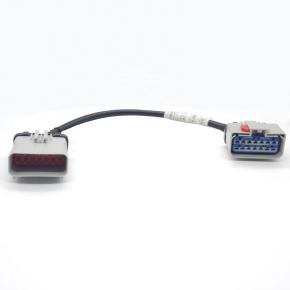 RP1226 14 Pin Male To Female Diagnostic Cable For Heavy Duty Truck Application