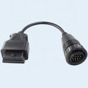 Hot selling OBD2 16Pin To Ben 14Pin Cable  Vehicle Diagnostic Cable 