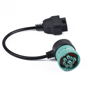 Diagnostic cable  for Cummins  J1939 9 pin to obd2 16 pin cable